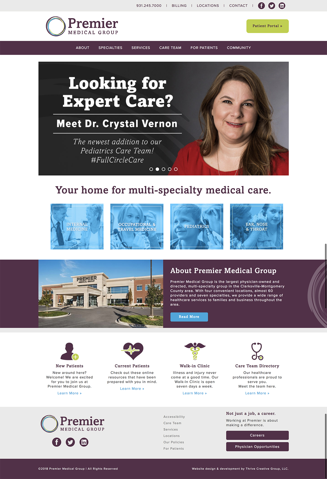 Top-Premier-Medical-Group-physician-Website-Tennessee