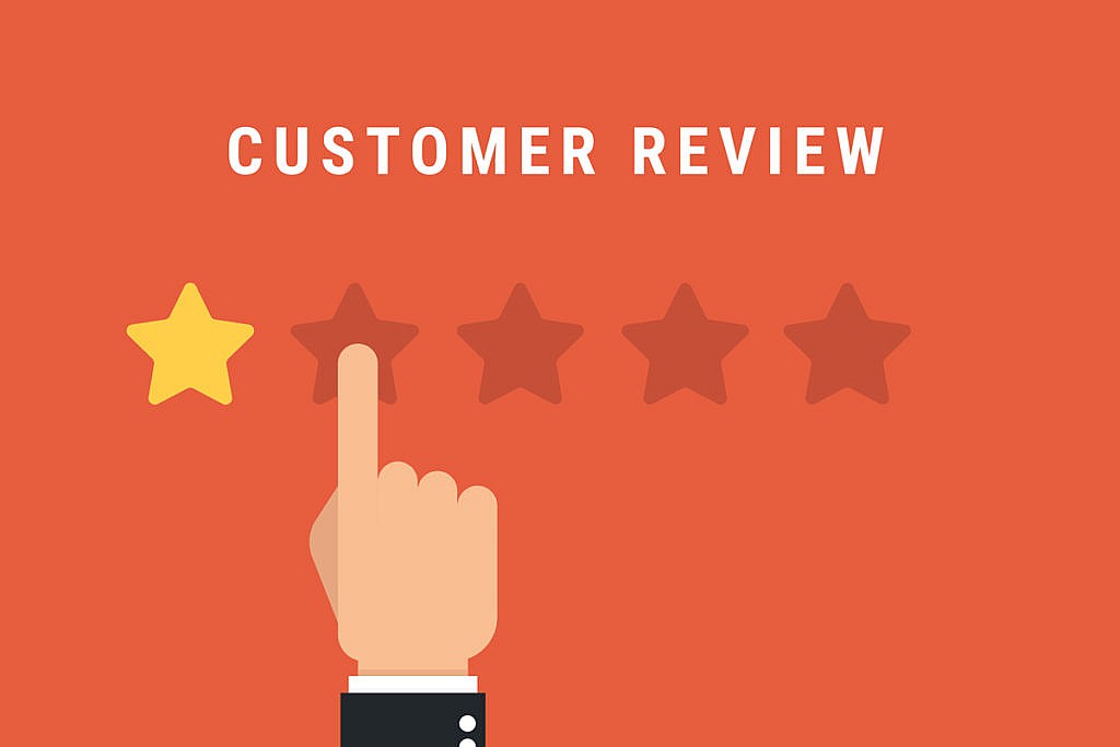 responding professionally to negative reviews online