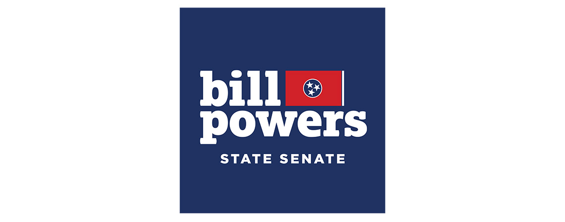 powers senate political branding logo tn